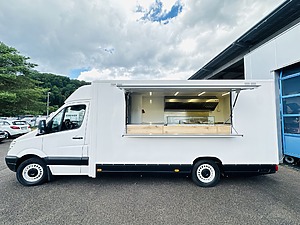 Mercedes Benz Sprinter food truck with new kitchen